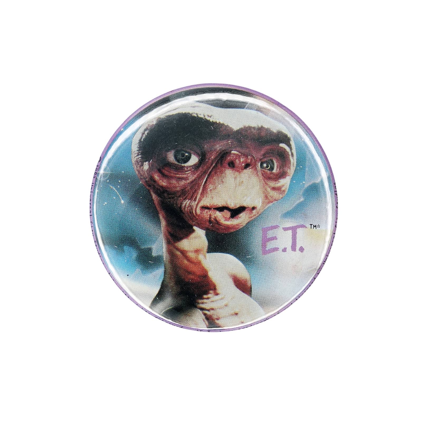 映画 E.T. 缶バッジ バッチ 1982 Universal City Studios, Inc.