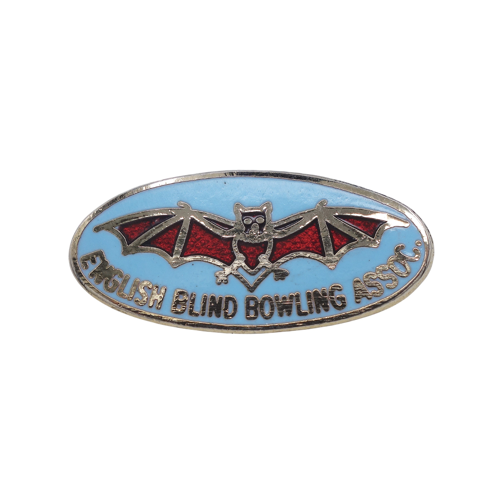 ENGLISH BLIND BOWLING ASSOC. ピンバッジ 英国 ローンボウルズ協会
