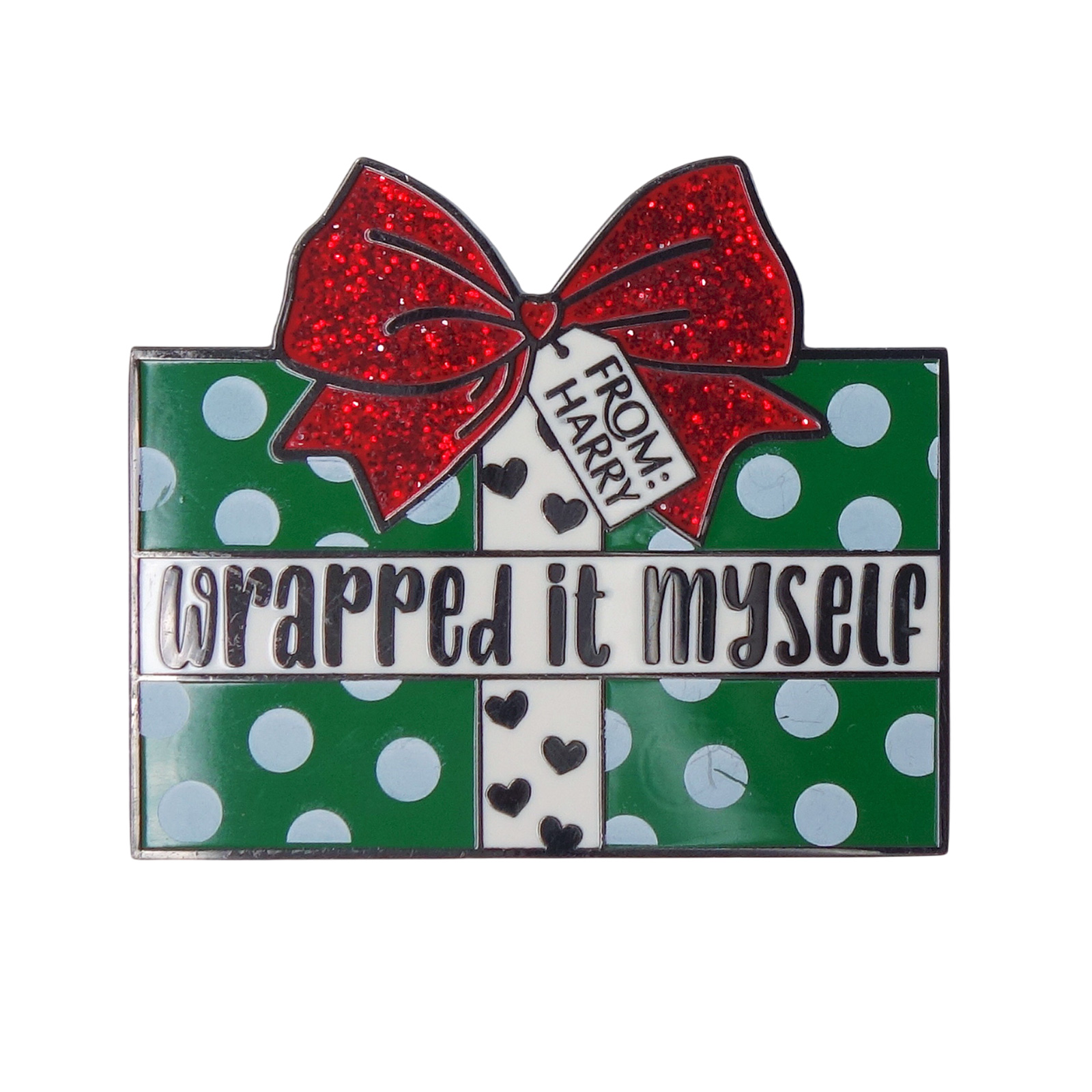 wrapped it myself ギフトボックス ピンズ