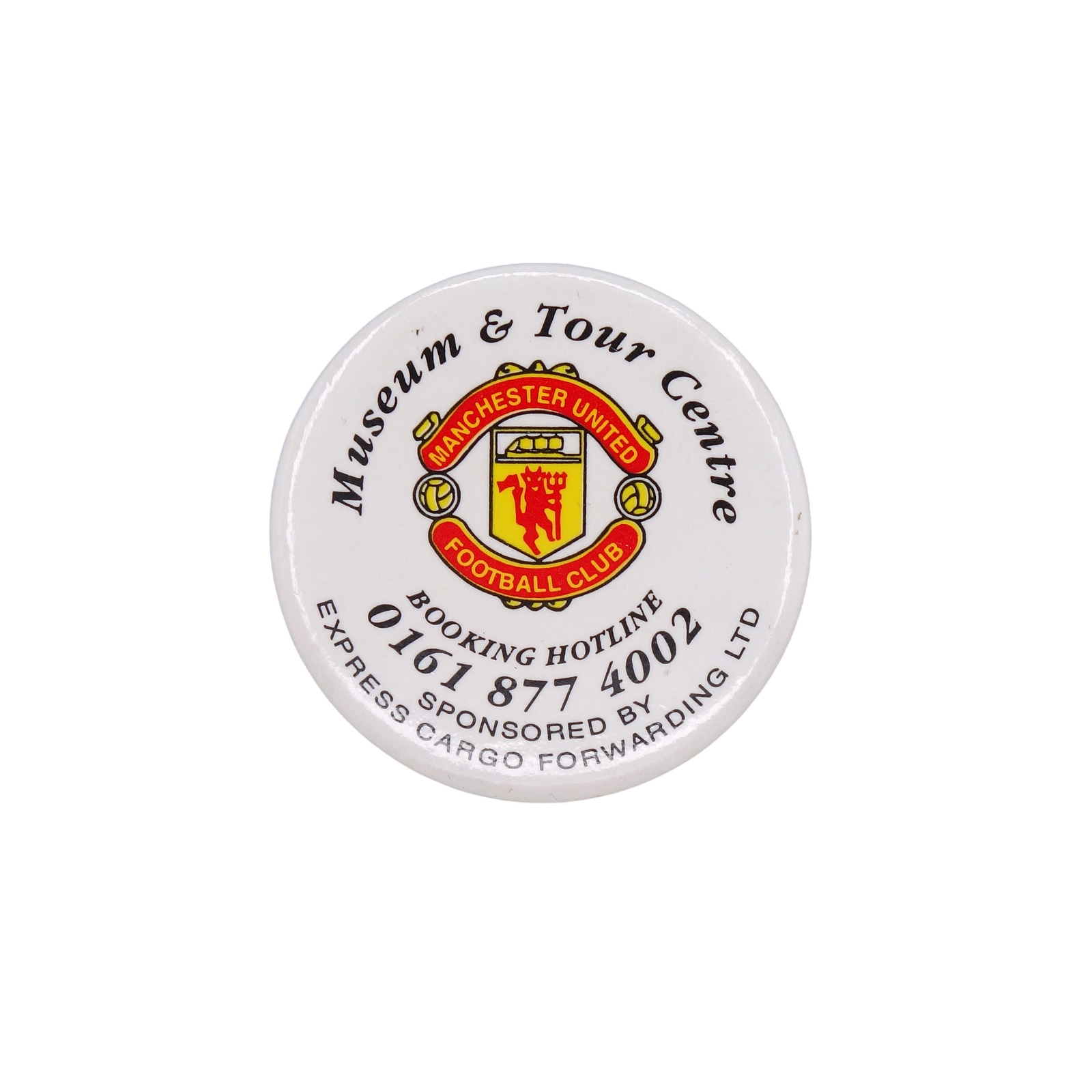 マンチェスター・ユナイテッドFC Museum & Tour Centre 缶バッジ サッカー