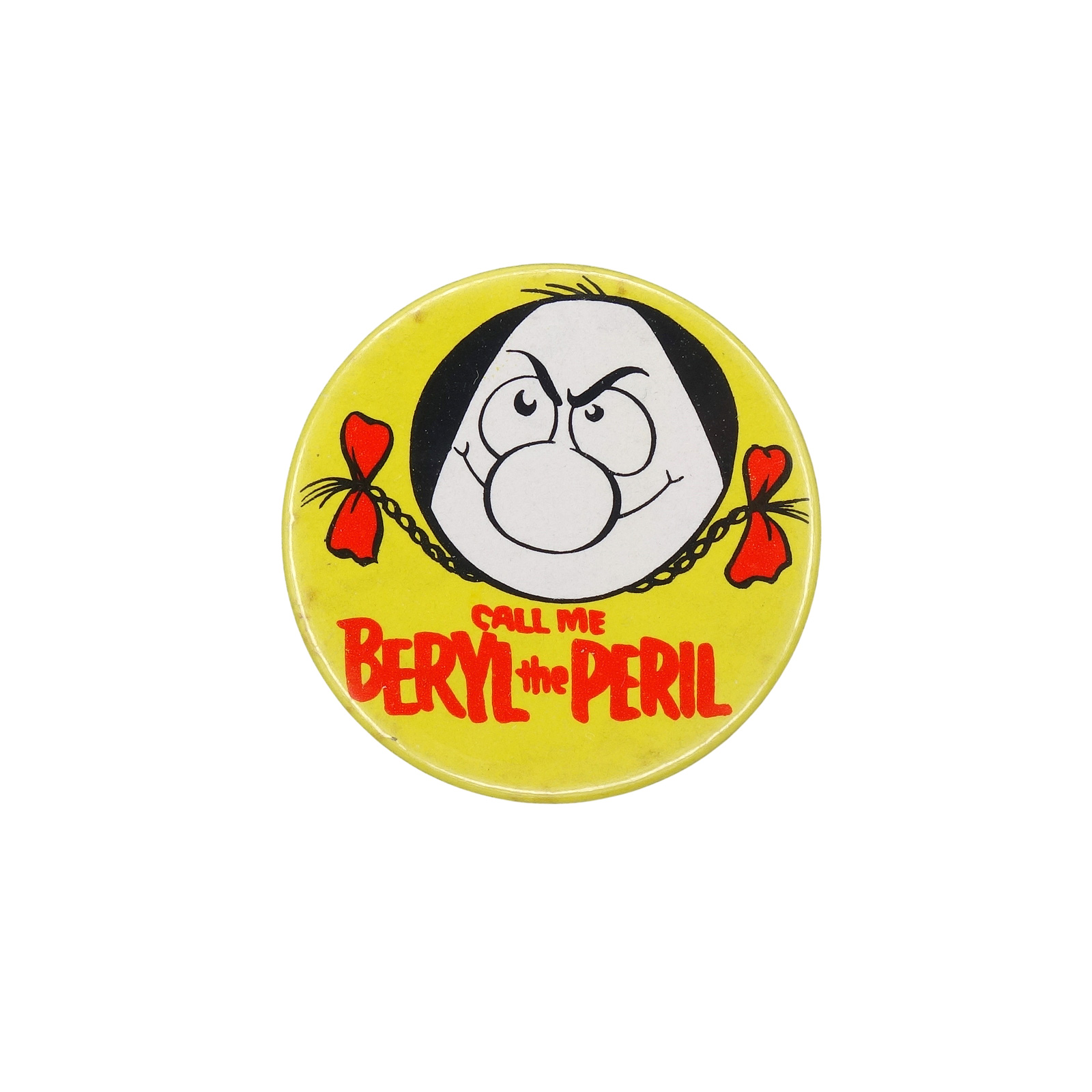 CALL ME BERYL the PERIL ベリル・ザ・ペリル 缶バッジ バッチ