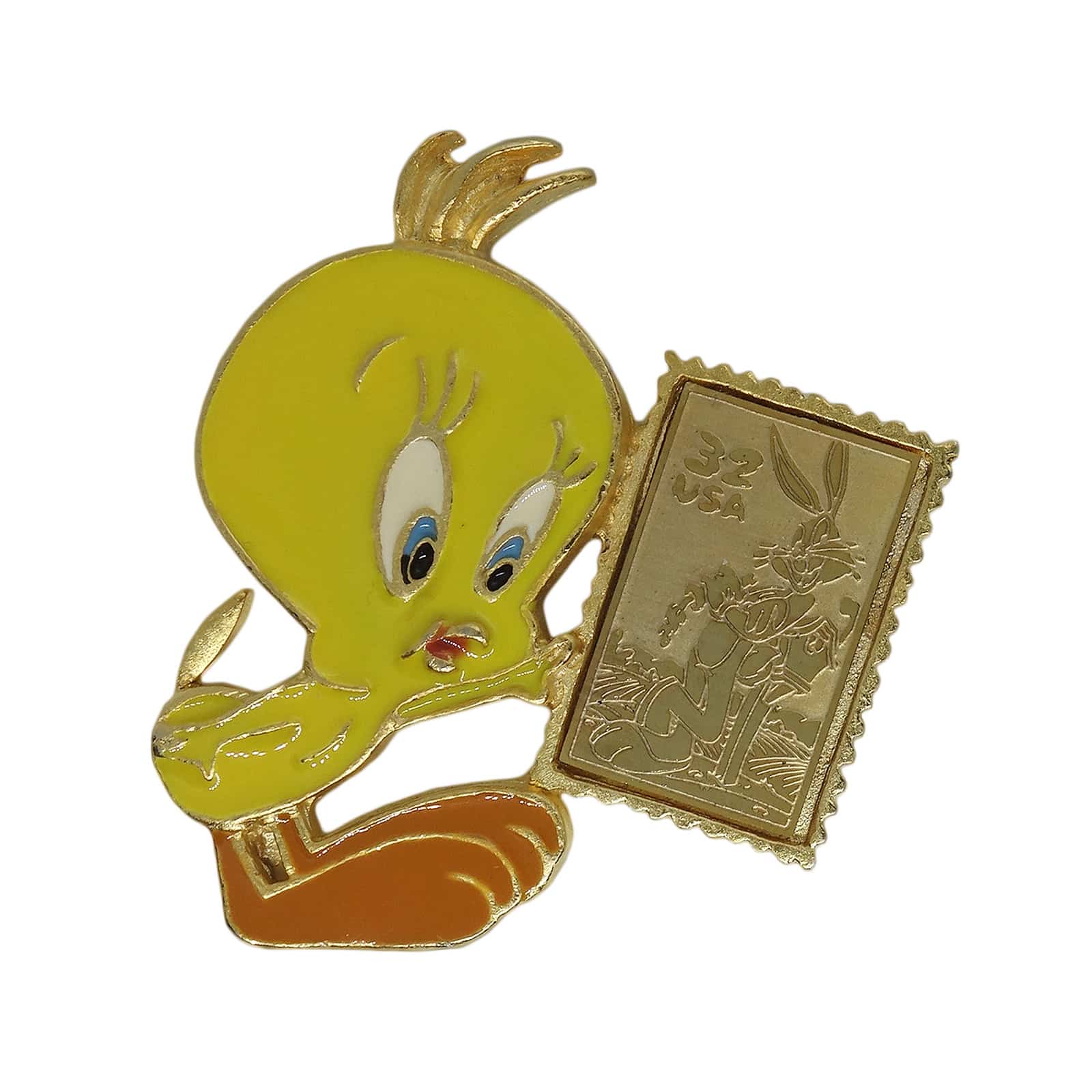 トゥイーティー ピンズ Looney Tunes Stamp Collection 留め具付き