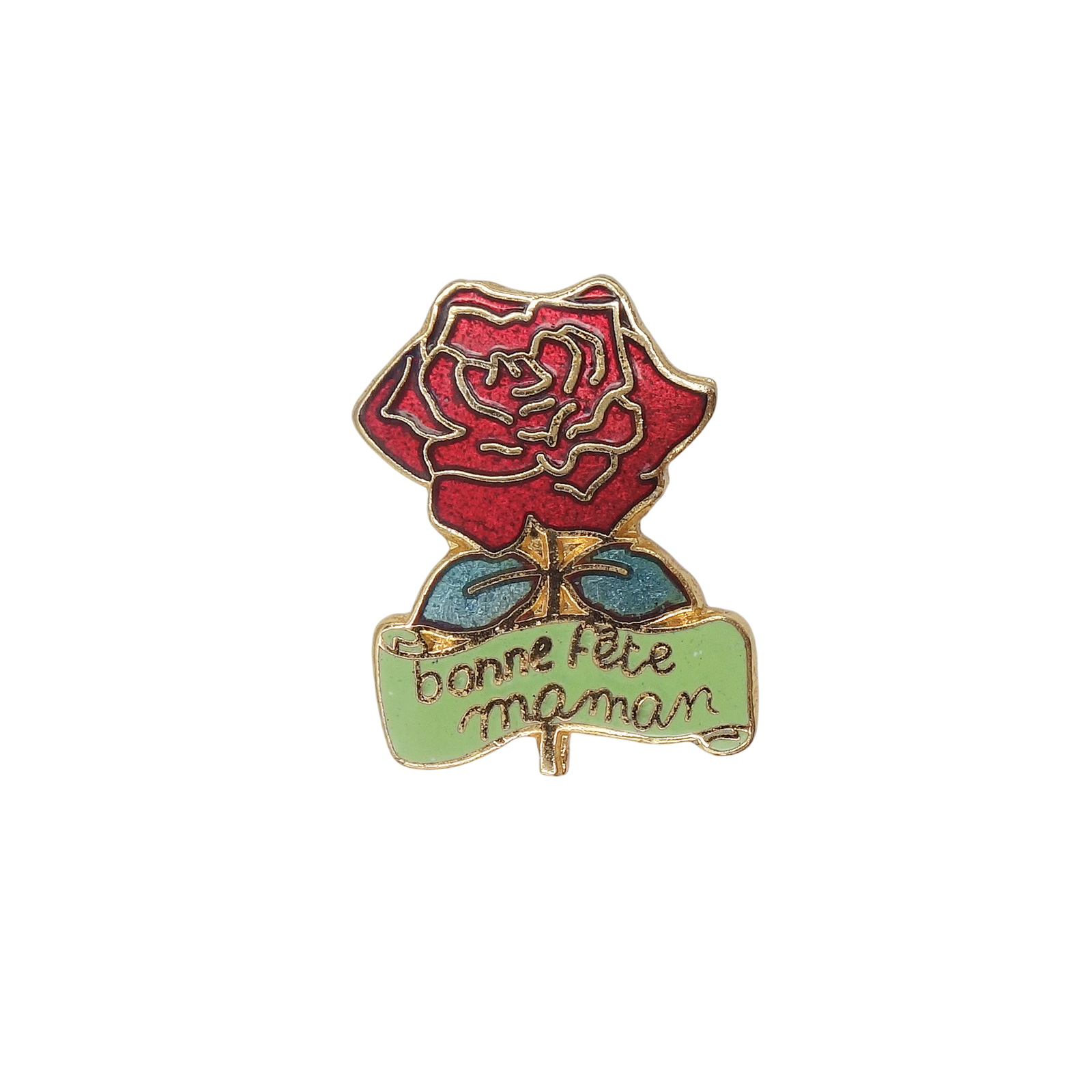 bonne fete maman 薔薇 ピンズ 母の日