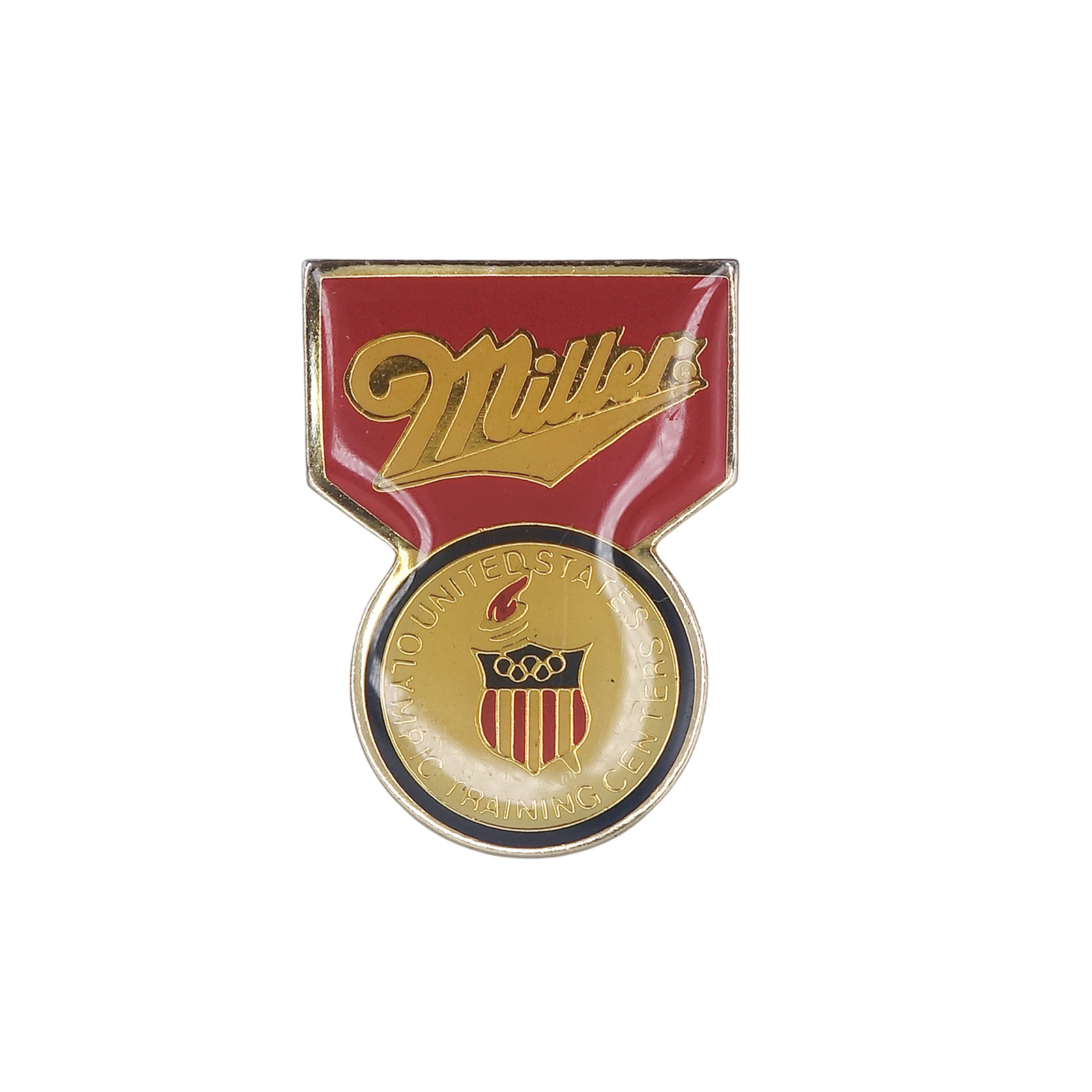 米国オリンピックトレーニングセンター ピンズ スポンサー Miller
