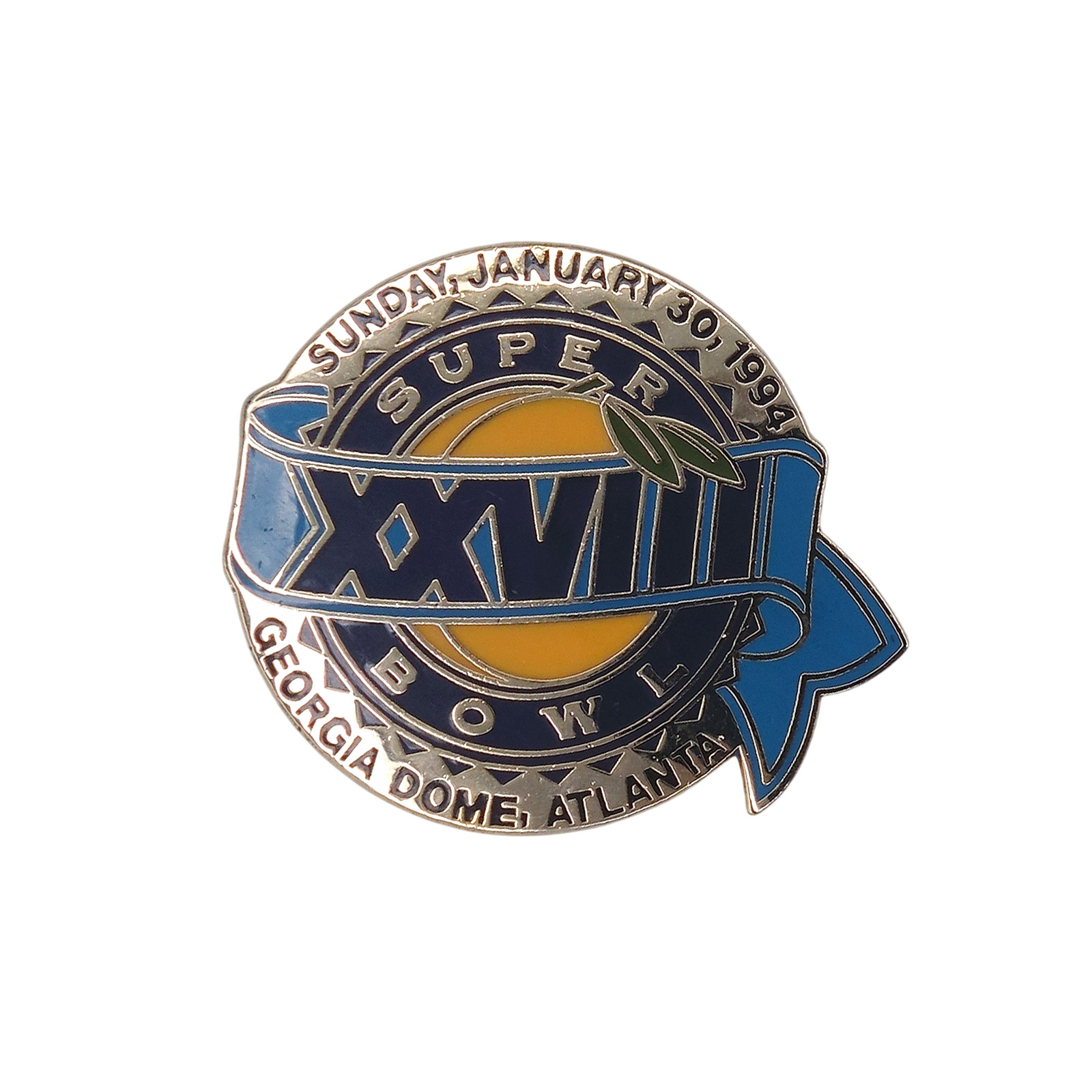 NFL 第28回スーパーボウル SUPER BOWL XXVIII 1994 ピンズ アメフト