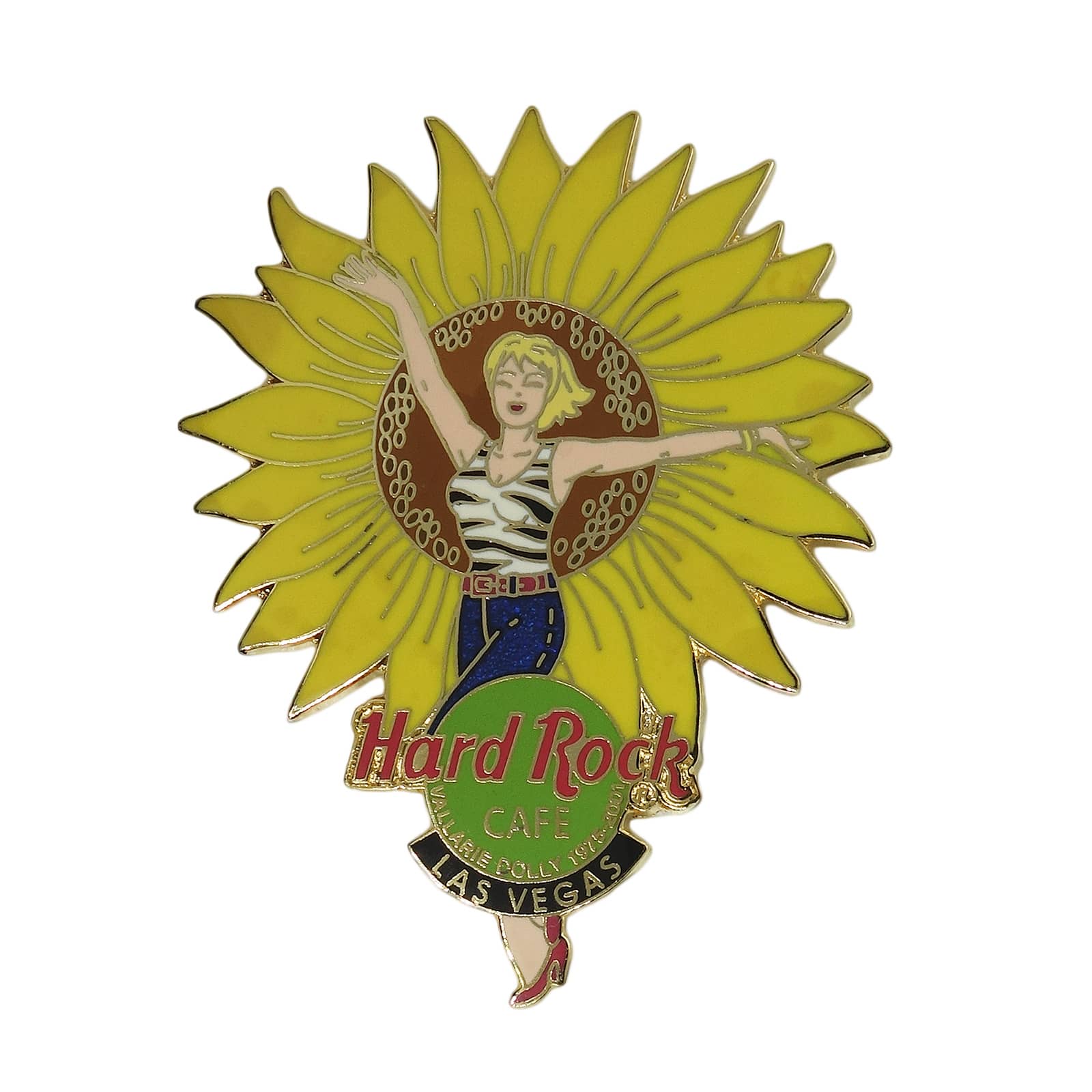 Hard Rock CAFE ヒマワリ 女性 ピンズ ハードロックカフェ LAS VEGAS