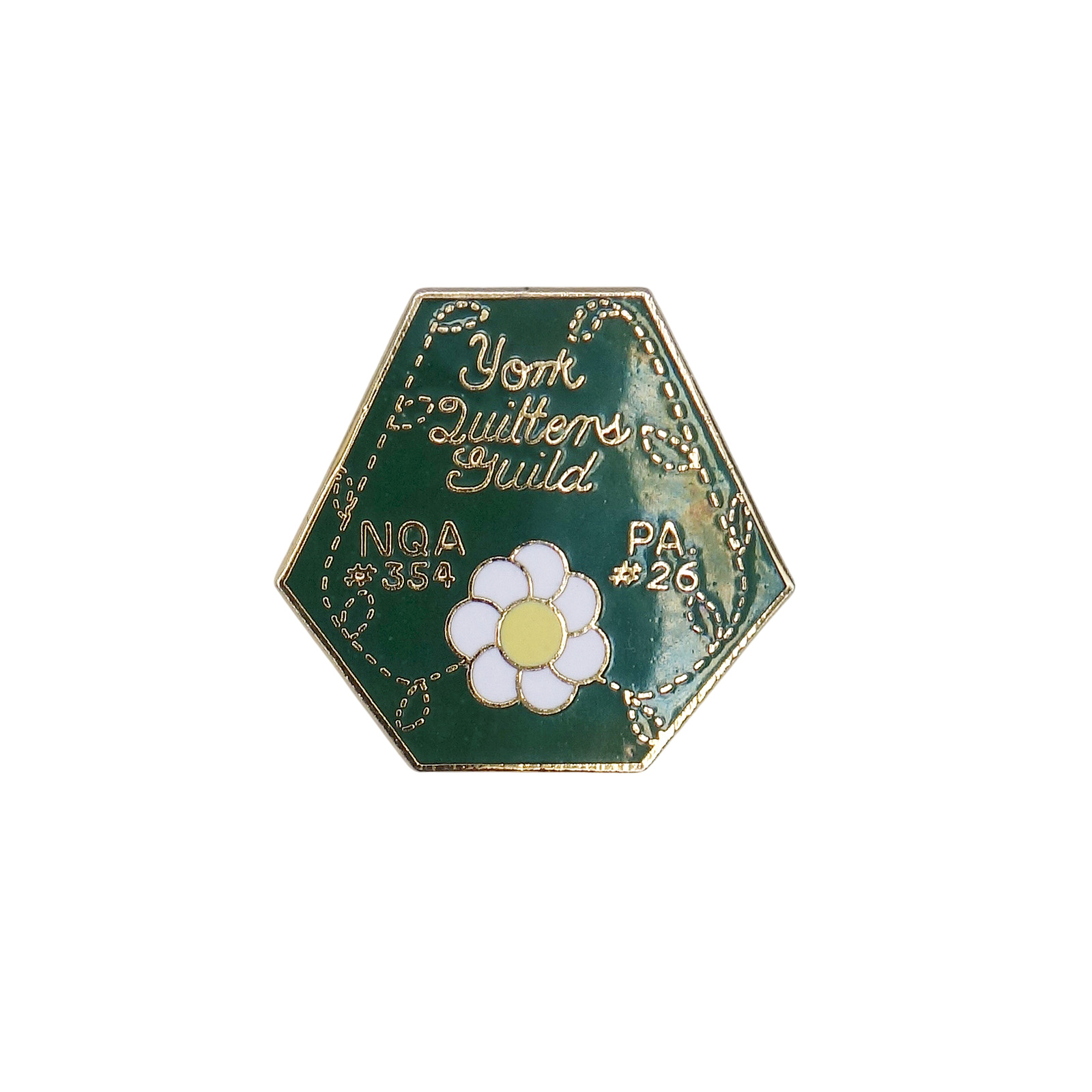 York Quilters Guild キルト ピンズ