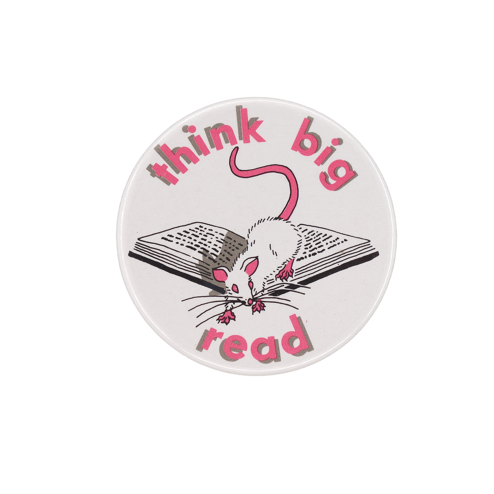 think big read 缶バッジ バッチ