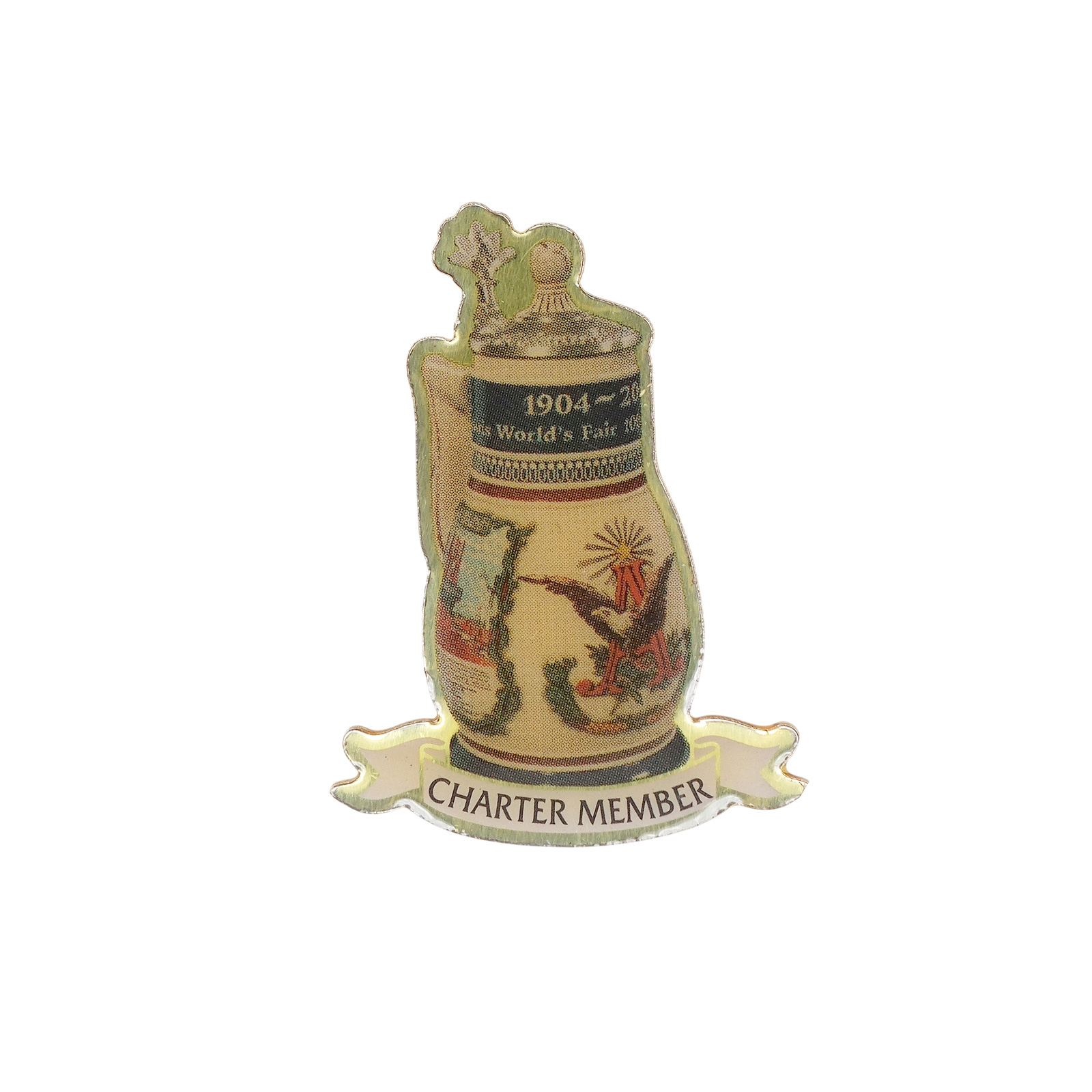 Anheuser-Busch Collectors Club ビアスタイン型 ピンズ