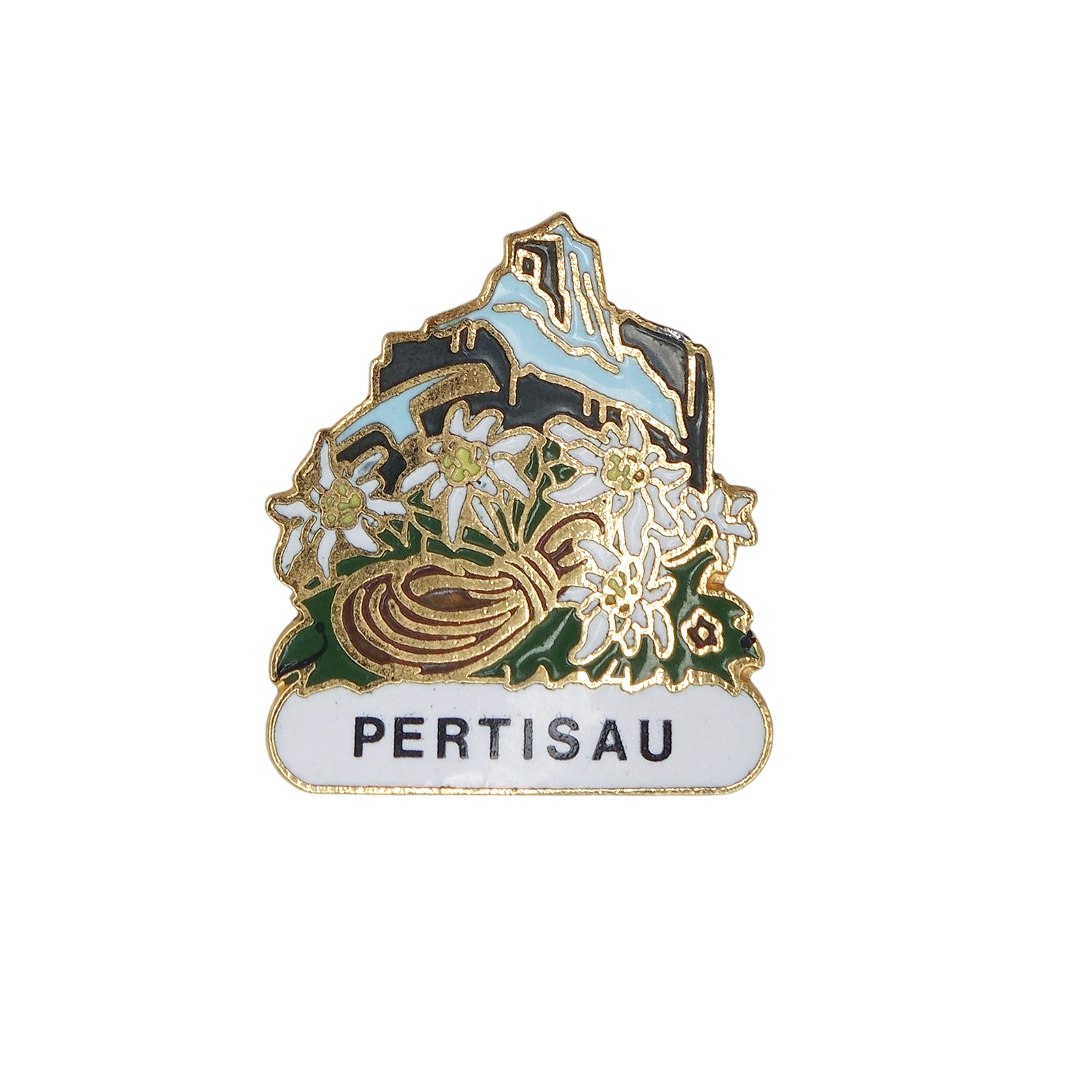 PERTISAU オーストリア チロル州 ペルティサウ ピンズ エーデルワイス