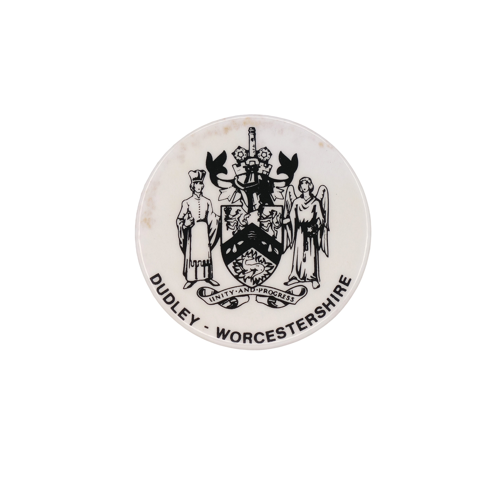 DUDLEY ダドリー 紋章 缶バッジ バッチ