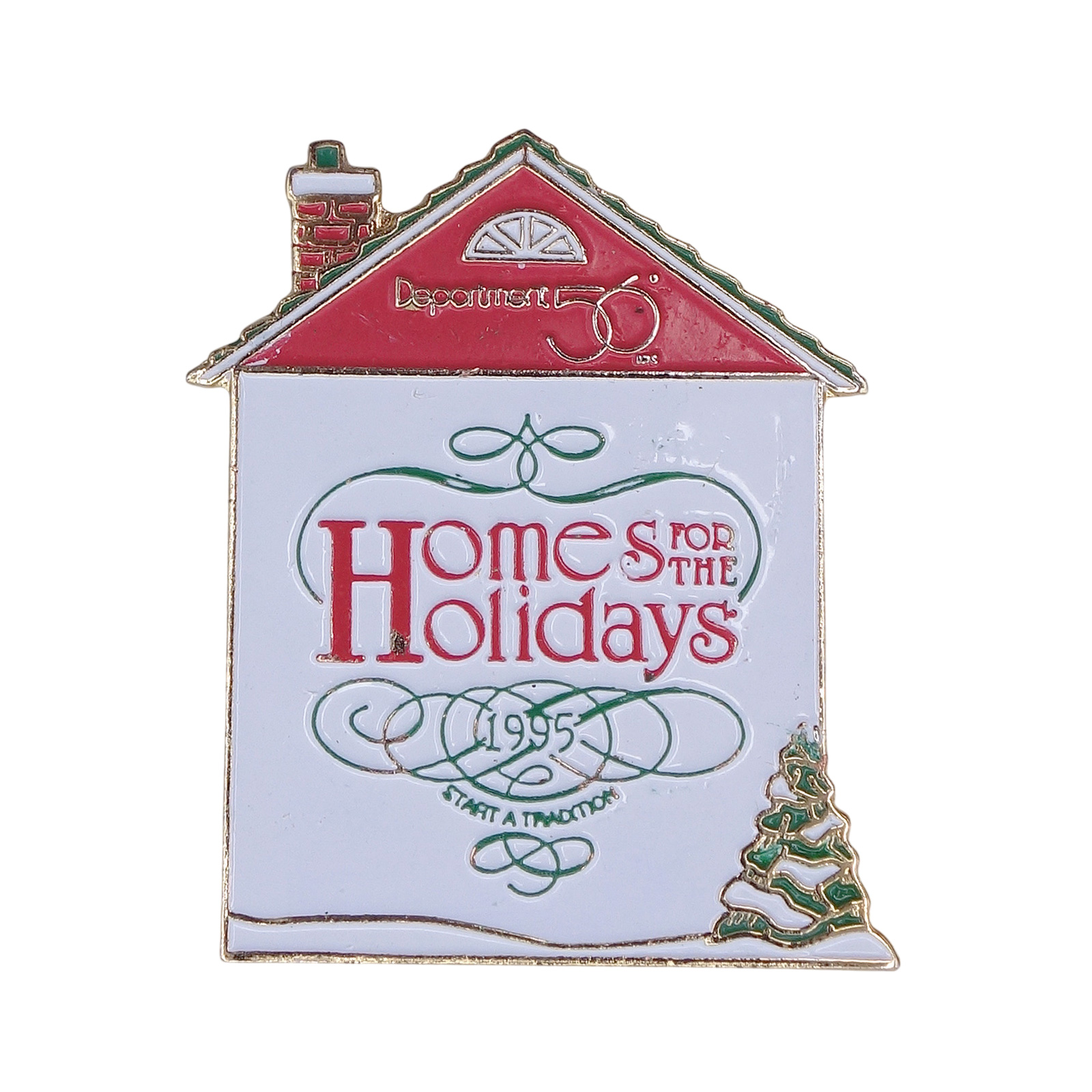 Department 56 ピンズ Homes for the Holidays 1995