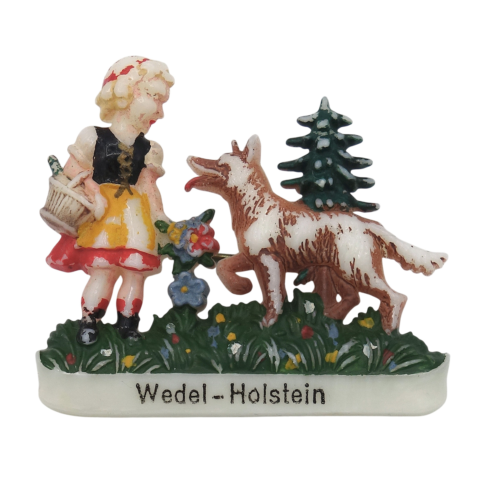 Wedel - Holstein ドイツ ヴェーデル プラスチック ブローチ