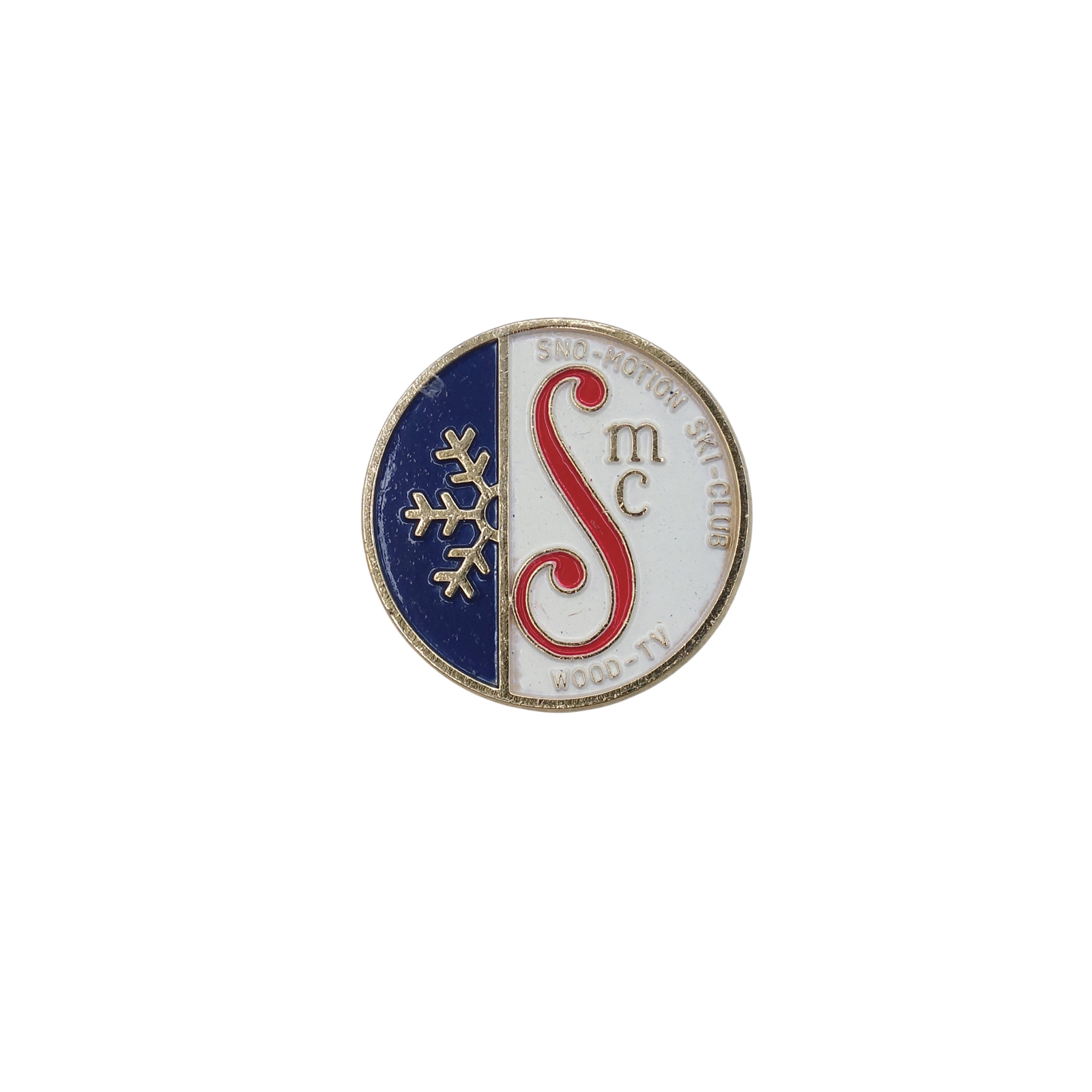 SNO-MOTION SKI-CLUB ピンズ WOOD-TV