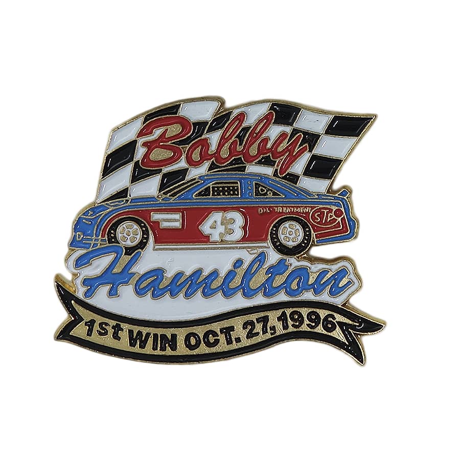 Bally Hamilton レーシングカー ピンズ ボビー・ハミルトン 1996 留め具付き